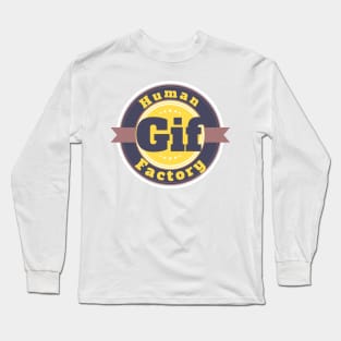 Human Gif Factory Long Sleeve T-Shirt